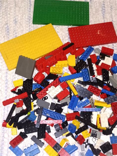 LEGO stare klocki vintage bricki płytki 450 g 0 45 kg Borowo Młyn OLX pl