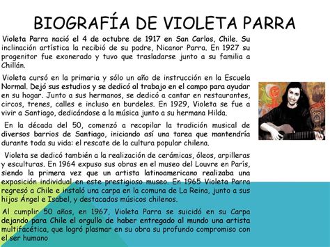 Actualizar 68 Imagem Biografia De Violeta Br Thptnganamst Edu Vn