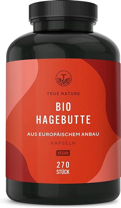 Bio Hagebutten Kapseln Hochdosiert Eu Anbau Kapseln Mg