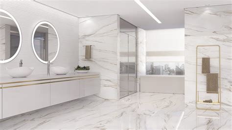 Porcelanato Lm Calacata Gold Mt X R Roca Elevare Acabamentos