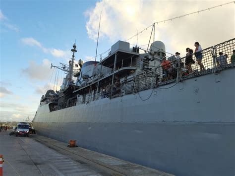 Fotos Visita O Fragata Liberal F No Porto De Natal Rn Poder