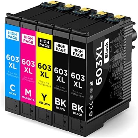 OGOUGUAN Compatible Cartouche Pour Epson 603XL 603 XL Encre Pour XP