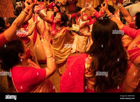 Sindur Khela Is A Cherished Tradition Among Bengali Married Women