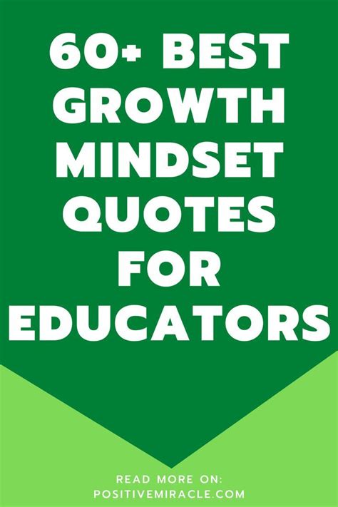 60 Growth Mindset Quotes For Educators In 2022 Growth Mindset Quotes