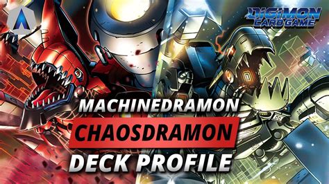 Digimon TCG COMPETITIVE Machinedramon Deck Profile Chaosdramon