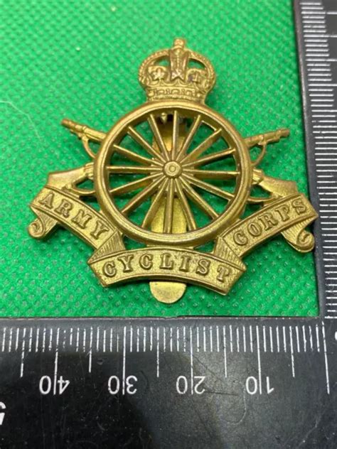 Original Ww1 British Army Army Cyclists Corps Cap Badge £1900 Picclick Uk