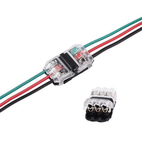 Snapklik.com : Low Voltage Wire Connectors, Quick Solderless Wire ...