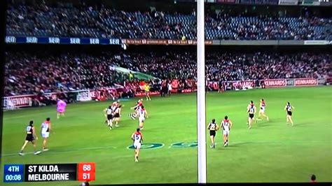 Last Seconds Melbourne Vs St Kilda Round Youtube