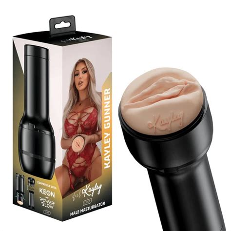 Kiiroo Pocket Pussy Kayley Gunner Masturbator Voor Man Realistisch
