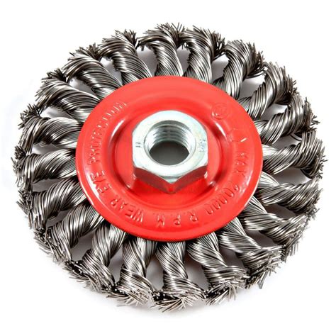 Twist Knot Wire Wheel Brush Advanced Welding Supplies