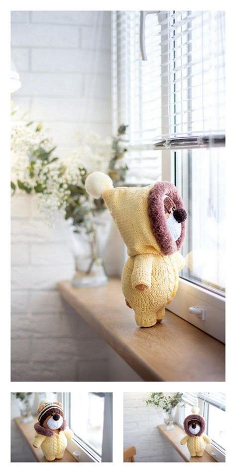 Amigurumi Teddy Bear In Pajamas Free Pattern Free Amigurumi Patterns