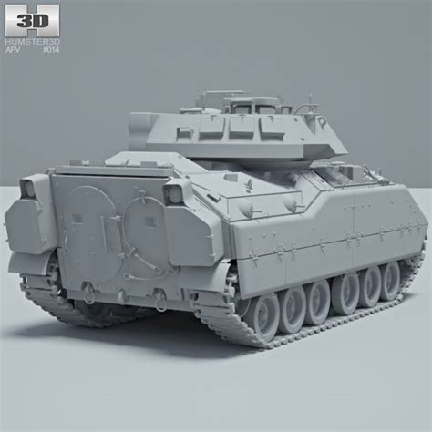 M2a1 Bradley 3d Model Military On Hum3d