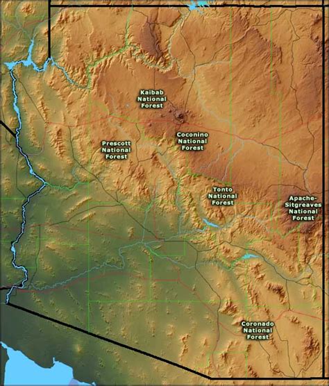 National Forests in Arizona