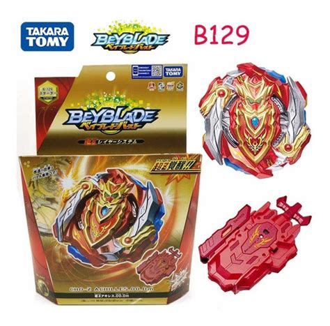 Beyblade B129 Cho Z Achilles Original Takara Tomy Lancador