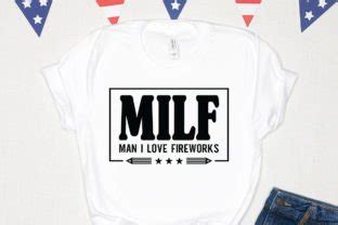 Funny Th Of July Svg Patriotic Milf Graphic By Premium Digital Files Creative Fabrica
