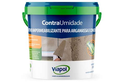 Aditivo Impermeabilizante Contra Umidade 1L Viapol Palácio das