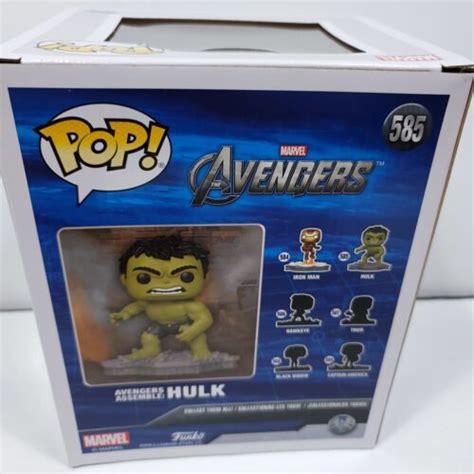 Funko Pop Deluxe Marvel Avengers Assemble Series Hulk Figure New