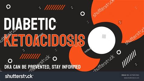 Diabetic Ketoacidosis Dangerous Complication Diabetes Stock Vector