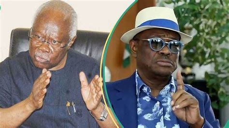 Pdp Crisis Wike Is Like My Son Bode George