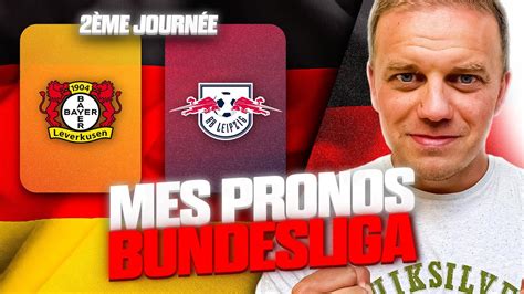 Mes Pronostics Bundesliga Eme Journee Leverkusen Leipzig