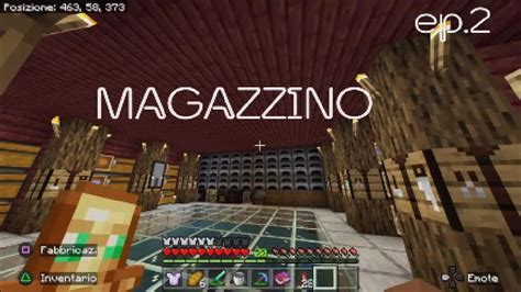 Nuovo Magazzino Minecraft Vanilla Ep2 Youtube