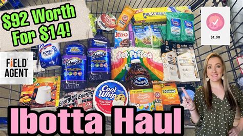 Walmart Ibotta Haul Worth For