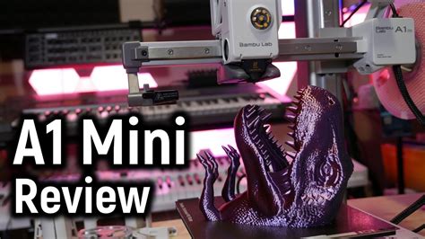 Bambu Lab A1 Mini Ams Lite 3d Printer Review Youtube