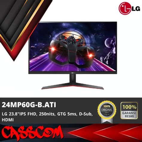 Monitor Led Lg 24mp60g B 24 Fhd Ips Display With Freesync Lazada