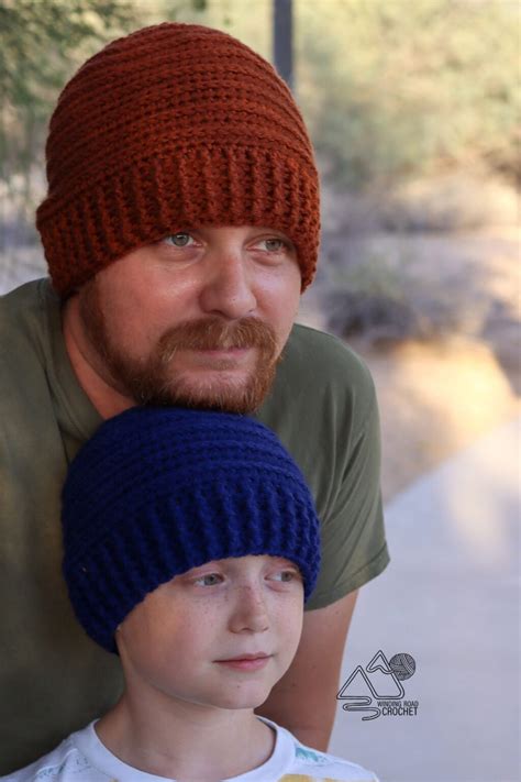 Ribbed Crochet Beanie Free Pattern And Video Tutorial Winding Road