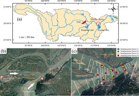 A Map Of The Yangtze River Basin Shows That The Confluence Of The Download Scientific Diagram