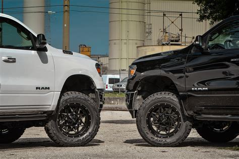 Gallery 2019 Rams 1500 On 20x10 Hd Off Road Caliber Black Milled Fa Hpd Wheels