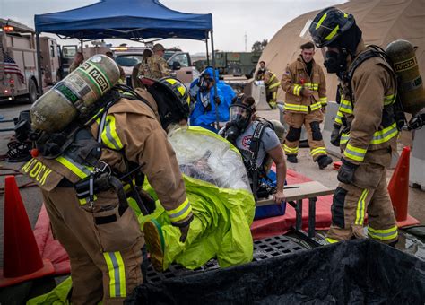 D Eces Firefighters Train For Hazmat Emergencies U S Air Forces