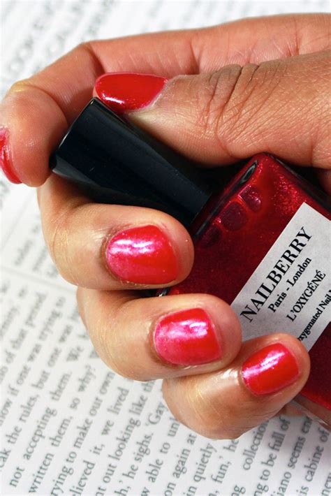 Berry Fizz Award Winning Natural Nail Polish By Nailberry Nailberry