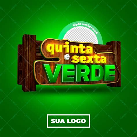 SELO 3D QUINTA E SEXTA VERDE