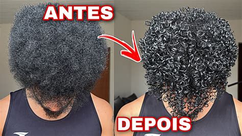 Como Cachear Cabelo Crespo Tipo Tutorial Completo Bem Explicado