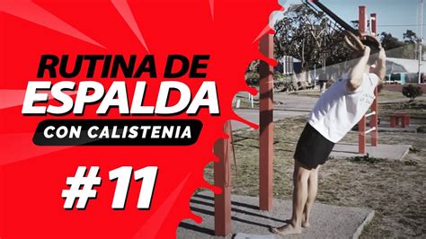 11 Rutina De Espalda 💪 Mejora Tus Repes En Dominadas🤟 Youtube