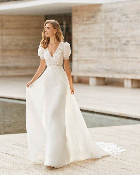 Vestidos De Novia Sencillos Y Elegantes Estilo Y Belleza