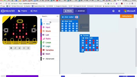 Sharing A Project In Makecode For A Microbit Youtube