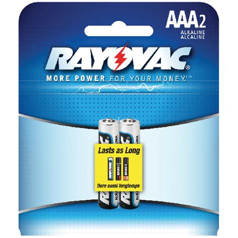 Rayovac High Energy Alkaline Aaa Batteries Pack R No D P T