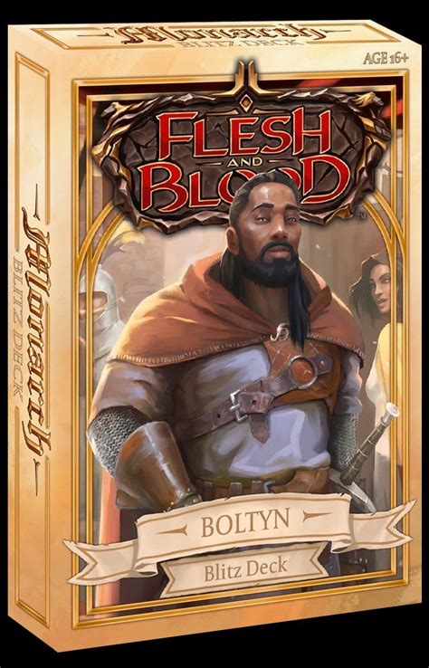 Flesh Blood Tcg Monarch Blitz Decks Boltyn Gra Karciana Inna