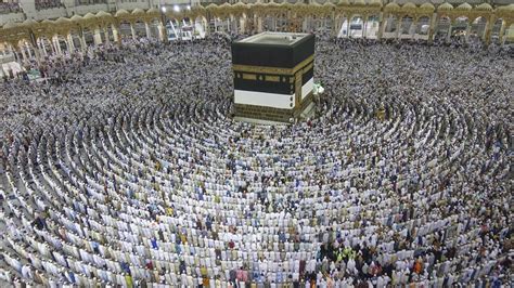 17 Million Pilgrims Arrive In Mecca For Hajj Rituals