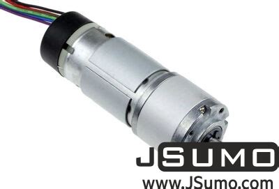 V Rpm Dc Motor W Encoder Price Cytron Jsumo