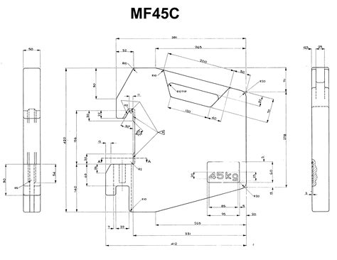 Masse de tracteur Massey Ferguson 45 kg à cliquet Fonderie Loiselet