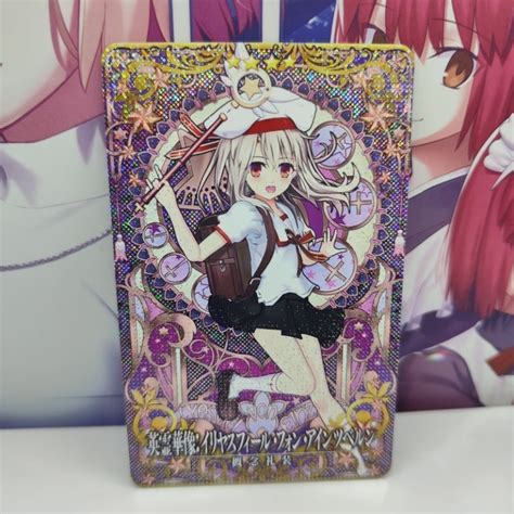 Fgo Illya Heroic Statue Shiny Card Fate Grand Order Arcade Shopee