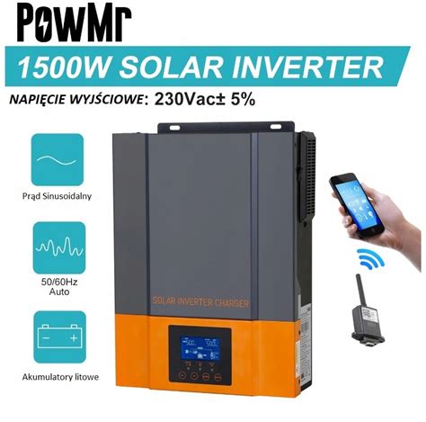 Inwerter Hybrydowy Off Grid Mppt Kw Li Ion Wifi