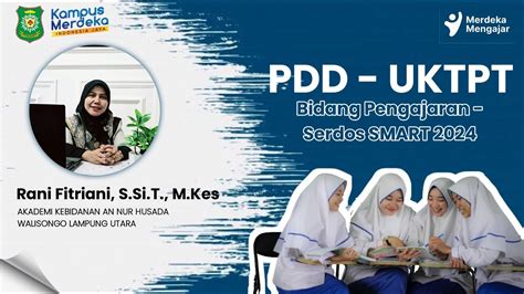 Pdd Uktpt Bidang Pengajaran Serdos Smart 2024 Rani Fitriani Ssitm