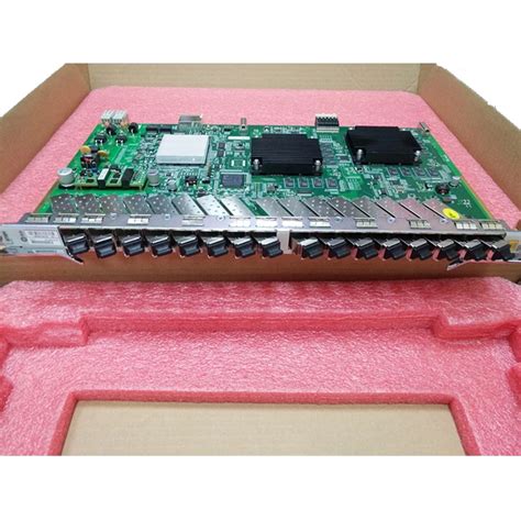 100 Original Zte 16 Port Gpon Olt Interface Board Gtgh C Sfp Module