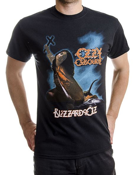 Ozzy Osbourne T Shirt Blizzard Of Ozz Men´s Musicwear T Shirts