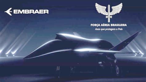 O Drone Ucav Da Embraer Fab Supers Nico Stealth E Armado Youtube