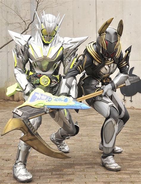 Kamen Rider Zero One Metal Cluster Hopper And Fighting Jackal Raider